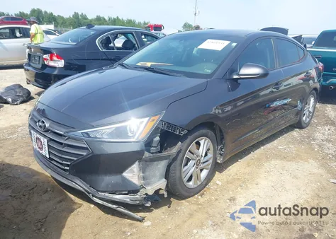 2020 Hyundai Elantra Sel из США, поврежденный, VIN 5NPD84LF2LH552205
